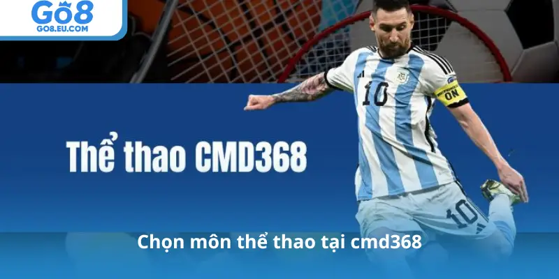 Chọn môn thể thao tại cmd368